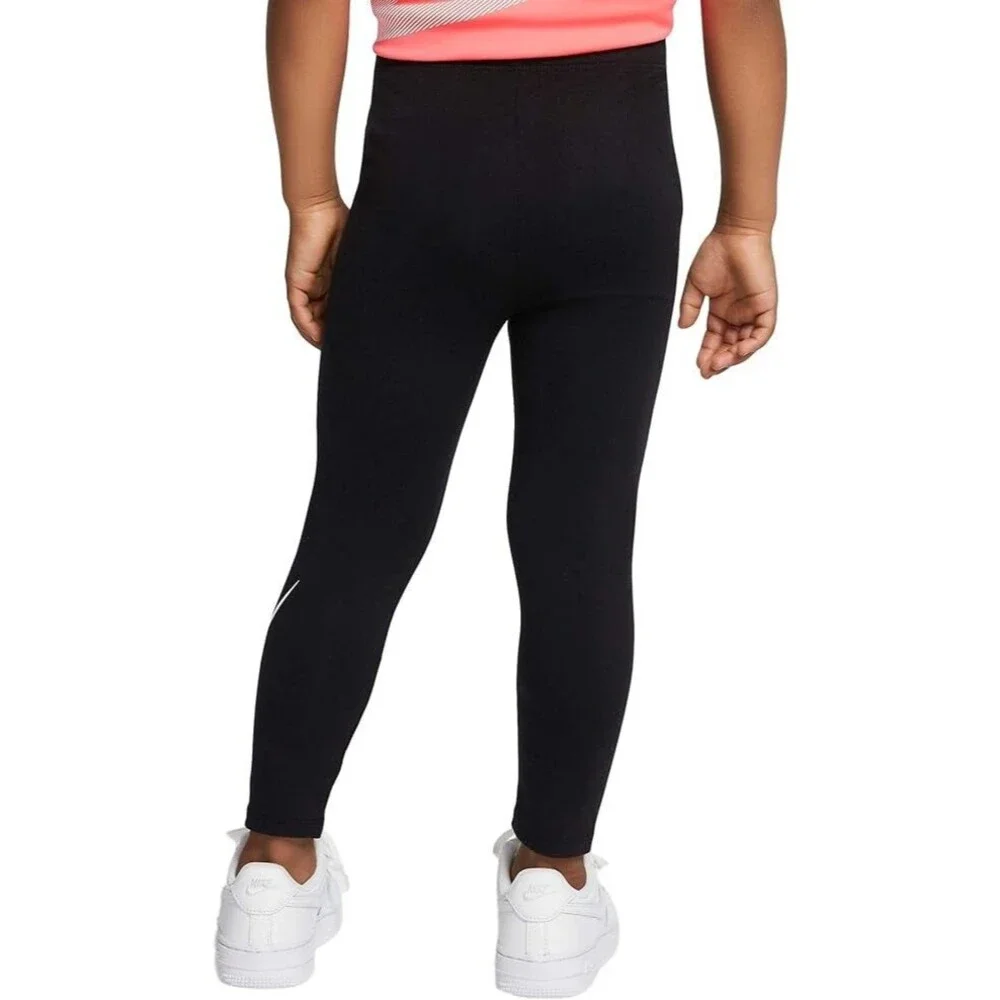 NEW Nike Girls' Leggings Black SIZE 4 Sportswear Graphic Active wear
